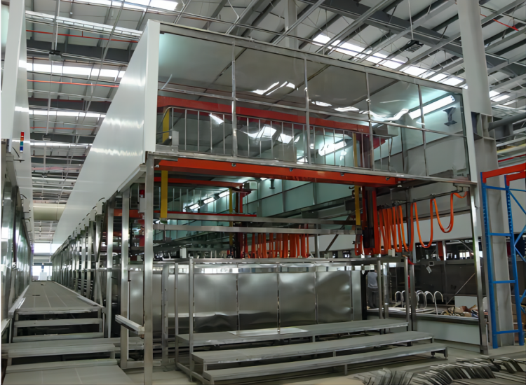 全自動高軌龍門陽極氧化設備